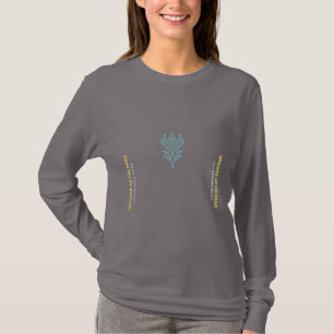 Flüstern der Toten Neon-Mystik-Langarmshirt T-Shirt