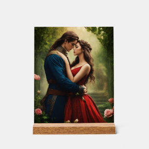"Flüstern der Zeit: Eine romanische Fantasie" Acrylschild