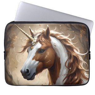 Flüstern des braunen und weißen Fantasievereins, Laptopschutzhülle