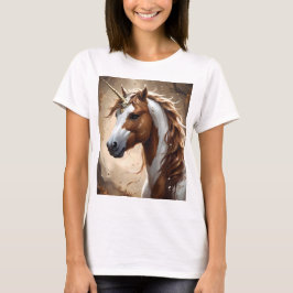 Flüstern des braunen und weißen Fantasievereins, T-Shirt