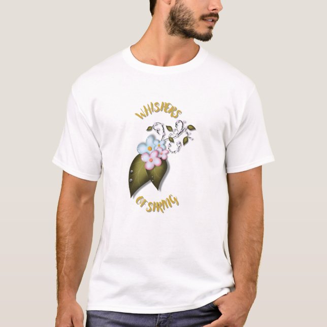 Flüstern des Frühlings Blumen T - Shirt - Romantis (Vorderseite)