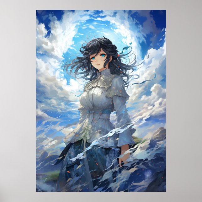 Flüstern des Himmels: Eine Serene-Symphonie Poster (Vorne)
