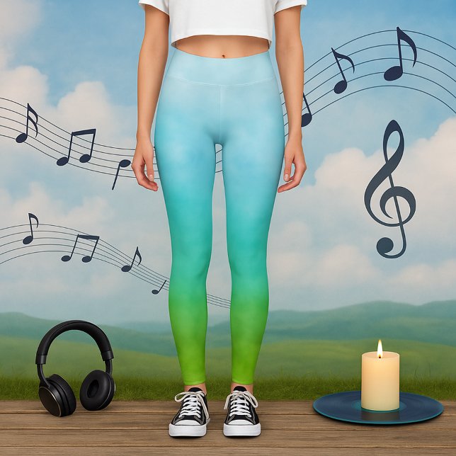 Flüstern des Horizonts Leggings (Von Creator hochgeladen)