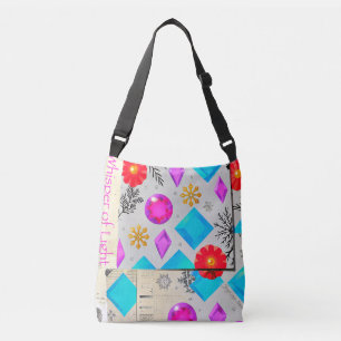 Flüstern des Lichts – Schultertasche mit Edelstein Tragetaschen Mit Langen Trägern