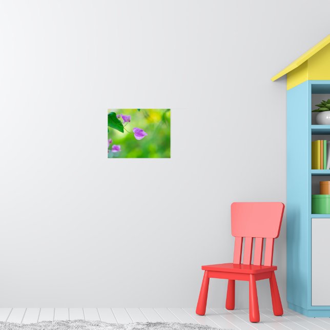 Flüstern des Morgenlichts Poster (Kinderzimmer 1)