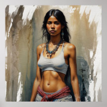 Flüstern des Souls- figurative Malerei