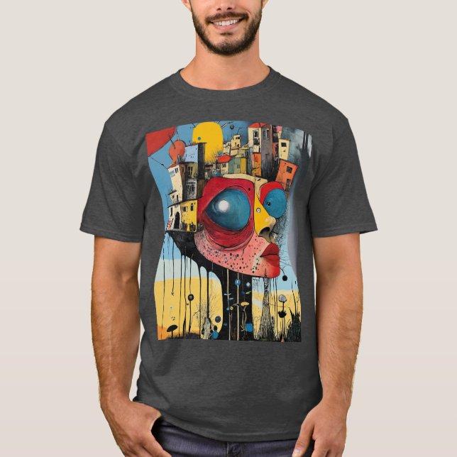 Flüstern des Subatomargartens T-Shirt (Vorderseite)