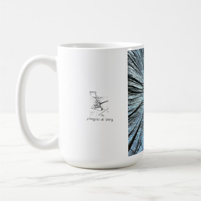 Flüstern des Whisperwaldes Kaffeetasse (Links)