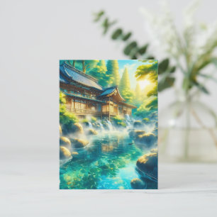 Flüstern des Zederbachs Postkarte