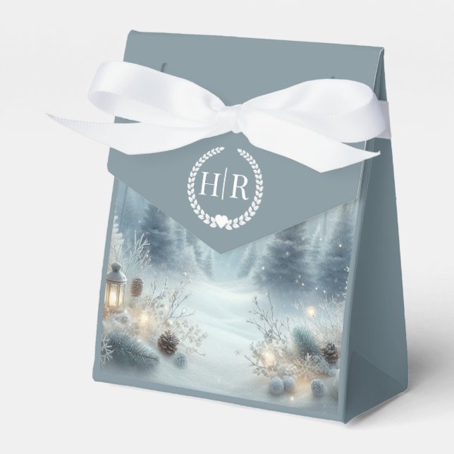 Flüstern einer Wintersonne Geschenkschachtel (Vorderseite)
