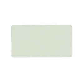 Flüstern Grün Solid Farbe Adressaufkleber