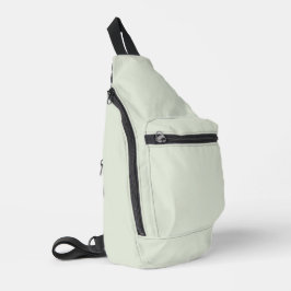 Flüstern Grün Solid Farbe Crossbody Bag