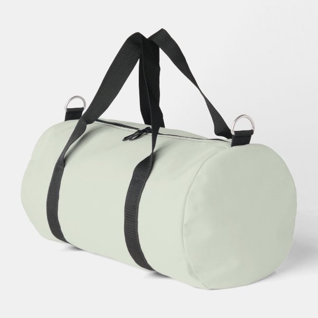 Flüstern Grün Solid Farbe Duffle Bag (Linke Seite)