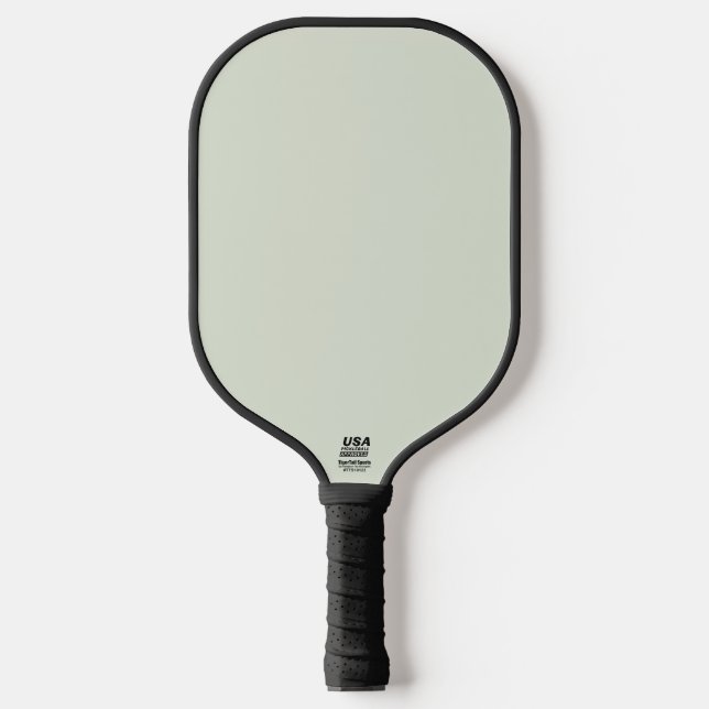Flüstern Grün Solid Farbe Pickleball Schläger (Vorderseite)