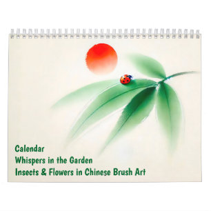 Flüstern im Garten – Insekten und Blumen in China Kalender
