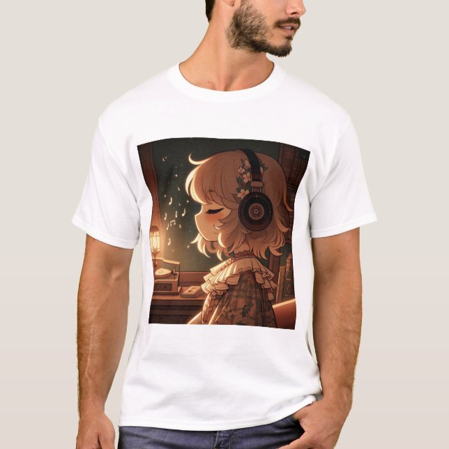 Flüstern im Mondlicht T-Shirt (Vorderseite)