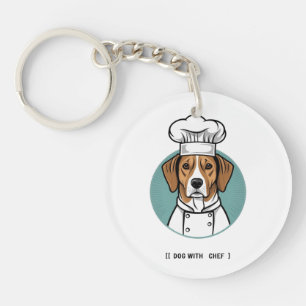 Flüstern mit Paws Schlüsselanhänger
