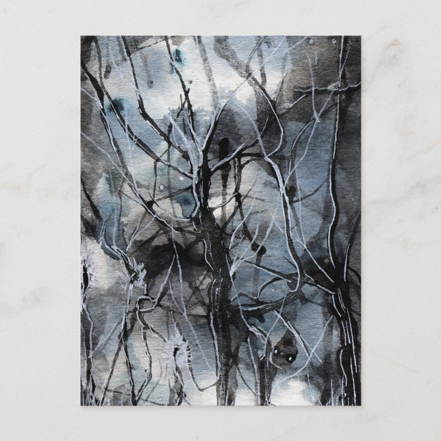 Flüstern Postkarte (Vorderseite)