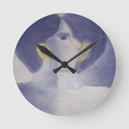 Flüstern-Sammlung Runde Wanduhr
