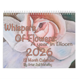 Flüstern von Blume: Ein Jahr im blühenden Kalender