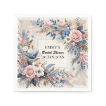 Flüstern von Forever Brautparty Napkins