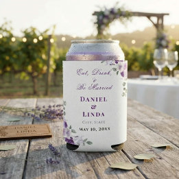 Flüstern von Lavendel: Eleganz in Blüte Dosenkühler