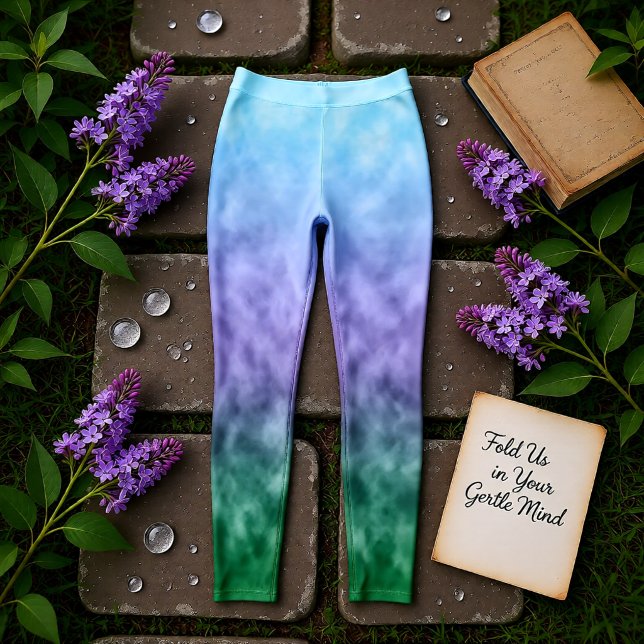 Flüstern von Pastel Vale Leggings (Von Creator hochgeladen)