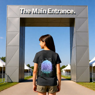 Flüstern von Pastel Vale Tri-Blend Shirt