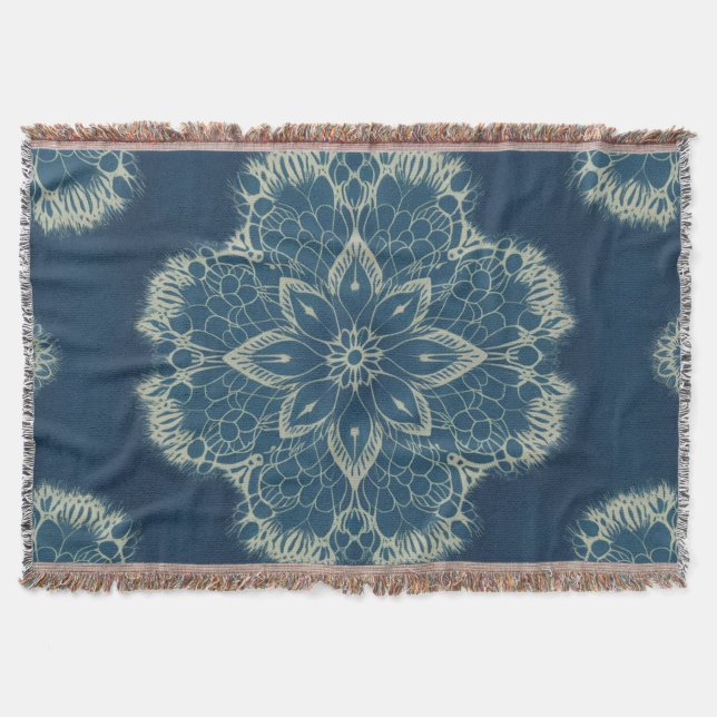 Flüstern von Spitzen oder verzauberte Spitzen-Embr Decke (Vorderseite)