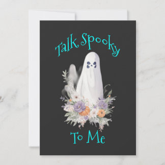 Flüstern von Wraith Ghost Feiertagskarte