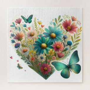Flüsternde Schmetterlinge der Wildblumen Botanik