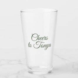 Flüsternde Wiese - Fröhliche Botschaft Glas