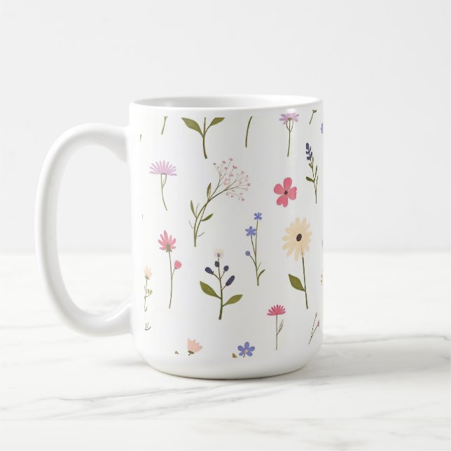 Flüsternde Wildnis Kaffeetasse (Links)
