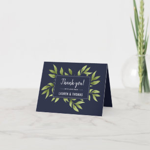 flüsternde Willows Hochzeit Vielen Dank Note Card Dankeskarte