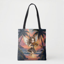 Flüsternden Saiten der Sonnenuntergangsfee. Tasche