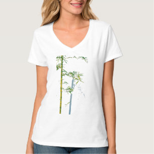 Flüsternder Bambus zwischen Wachstum und Leere Fra T-Shirt