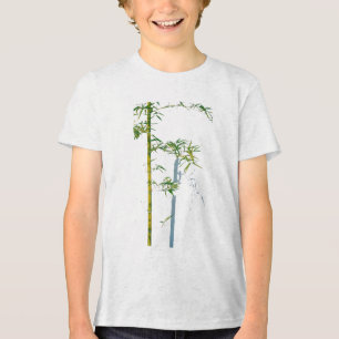 Flüsternder Bambus zwischen Wachstum und Leere Fra Tri-Blend Shirt