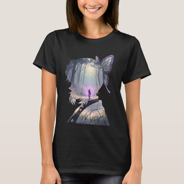 Flüsternder Klingen Geist T-Shirt (Vorderseite)
