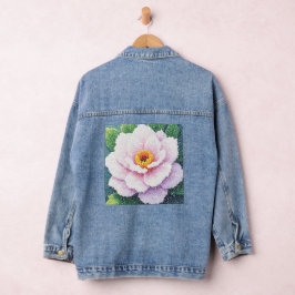 Flüsterrosa Jeansjacke