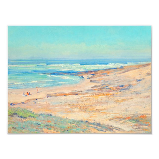 Flüstersand bei La Jolla California um 1895 Fotodruck (Vorne)