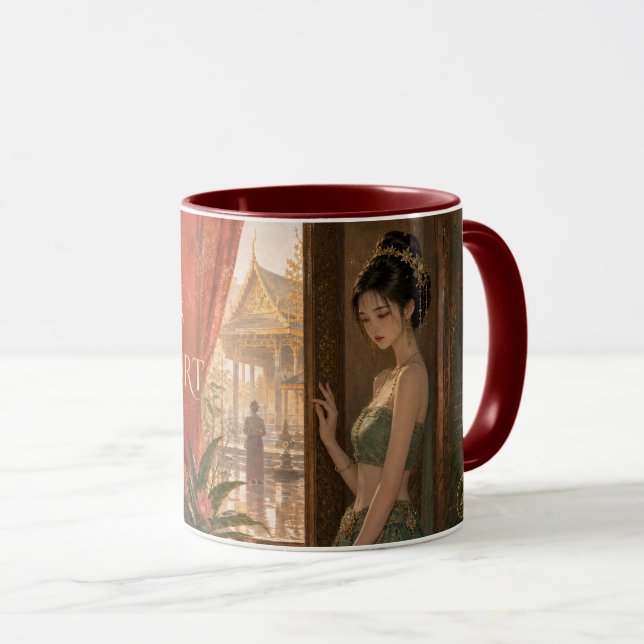 FLÜSTERT SIAM GERICHT. TASSE (VorderseiteRechts)