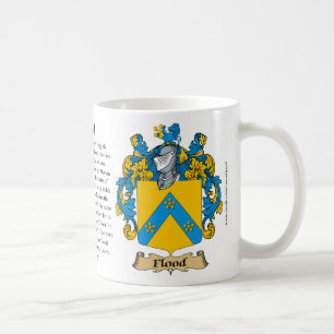 Flut-Familien-Wappen Kaffeetasse
