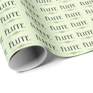Flutdekorationslinie Geschenkpapier