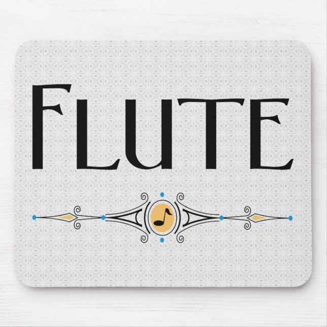 Flutdekorationslinie Mousepad (Vorne)