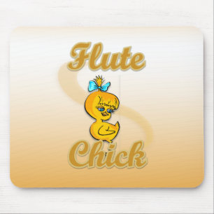Flute Chick Mousepad