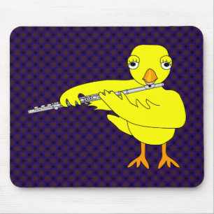 Flute Chick Mousepad