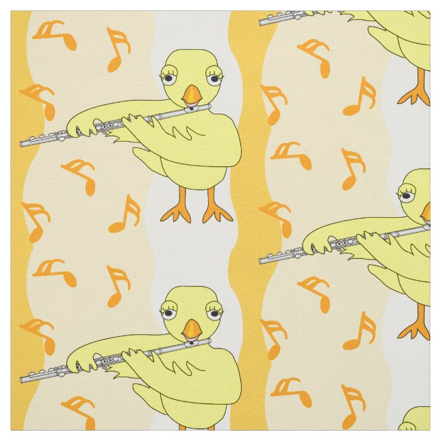 Flute Chick Muster Stoff (Muster)