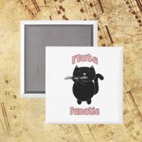 Flute Fanatic Instrument Black Cat