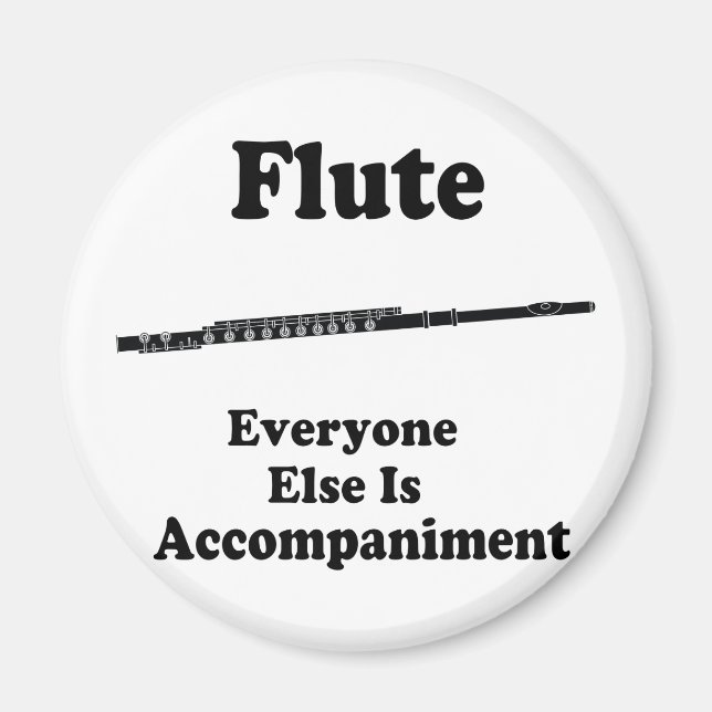 Flute Gift Magnet (Vorne)