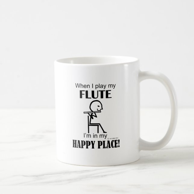 Flute Happy Place Kaffeetasse (Rechts)